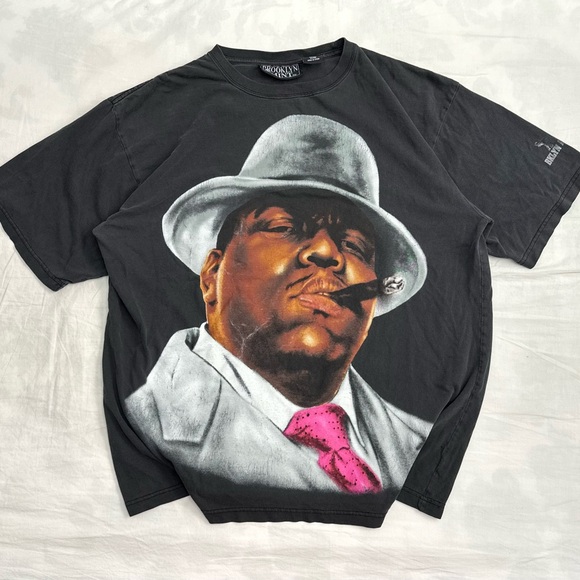 Other - RARE 2005 Brooklyn Mint Notorious B.I.G. Airbrush Style Rap Tee